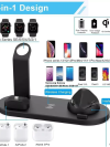 30W Dock Universal Charge 4 6 in 1 Fast Charger Stand Charging Wireless Charger 3in1 Station for Mobiles & Watch Phone