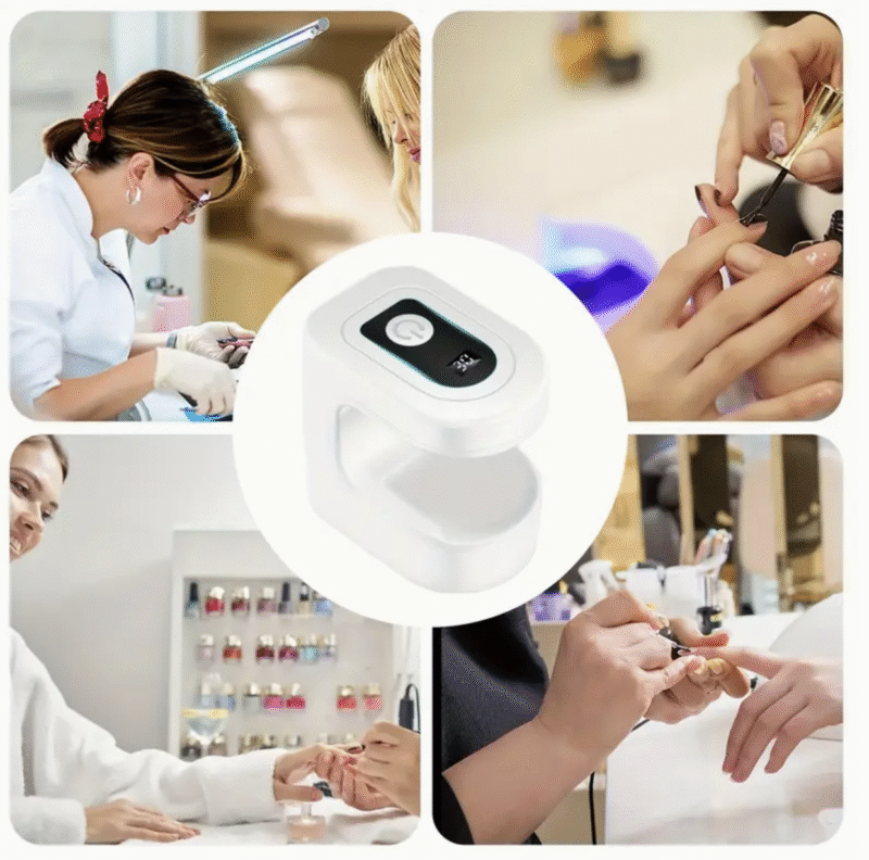 Mini Portable Nail Lamp – USB Rechargeable LED
