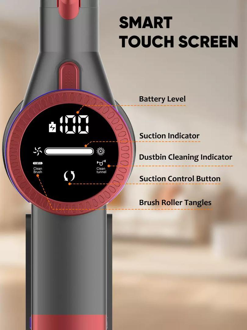 Vacuum Cleaner For Home, Self-Standing-With Touch Screen.